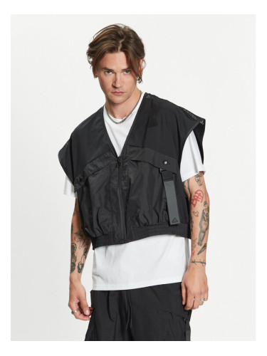 adidas Елек City Escape Premium Vest IC6735 Черен Loose Fit