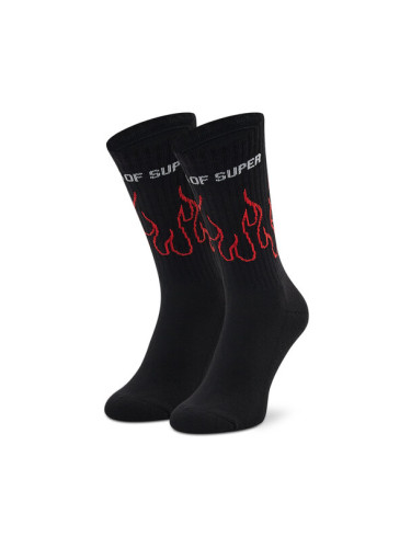 Vision Of Super Дълги чорапи unisex VSA00172CZ Черен