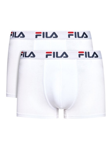 Fila Комплект 2 чифта боксерки FU5016/2 Бял