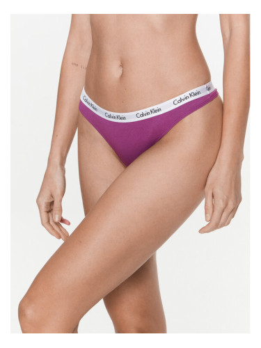Calvin Klein Underwear Бикини тип прашка 0000D1617E Виолетов