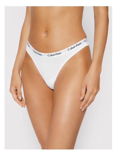 Calvin Klein Underwear Бикини тип прашка 0000D1617E Бял
