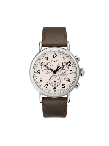 Timex Часовник Standard TW2T21000 Кафяв