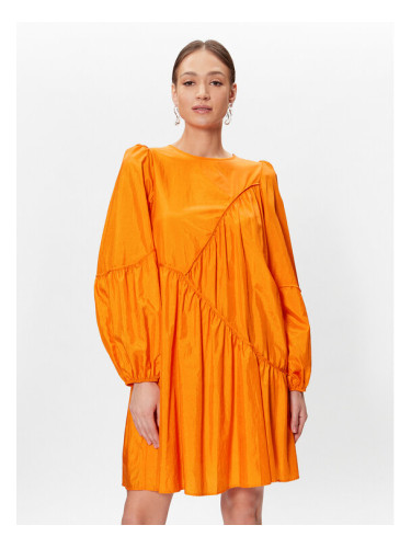 Gestuz Коктейлна рокля Hesla 10906964 Оранжев Regular Fit