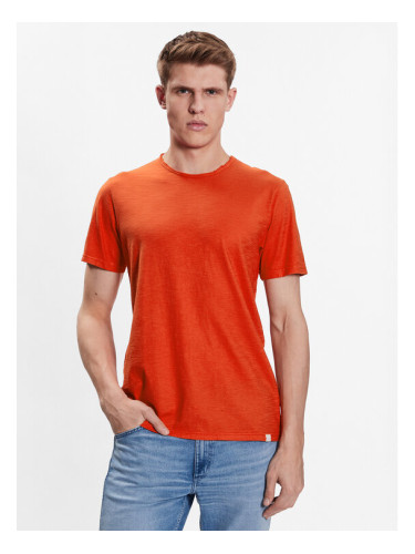 United Colors Of Benetton Тишърт 3JE1J19A5 Оранжев Regular Fit