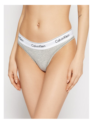 Calvin Klein Underwear Бикини тип прашка 0000F3786E Сив