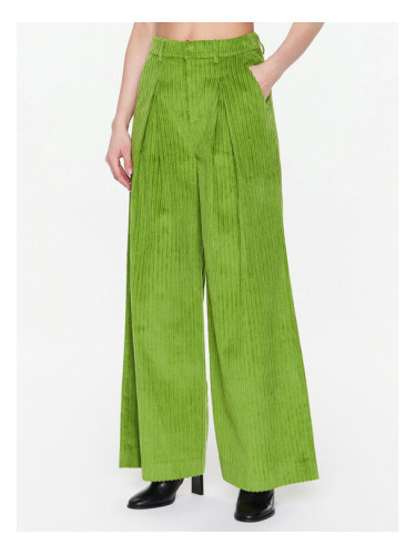Gestuz Текстилни панталони Megan 10906751 Зелен Relaxed Fit