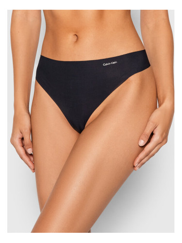 Calvin Klein Underwear Бикини тип прашка 0000D3428E Черен