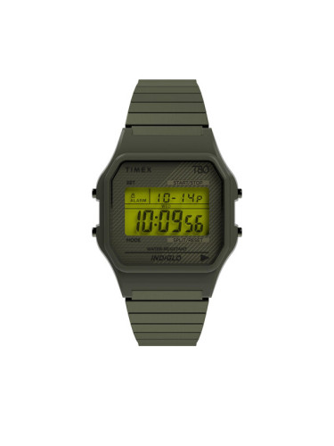 Timex Часовник T80 TW2U94000 Зелен