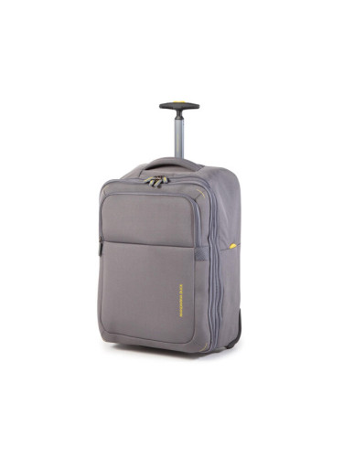Mandarina Duck Самолетен куфар за ръчен багаж Smile&Go P10JNV05 Сив