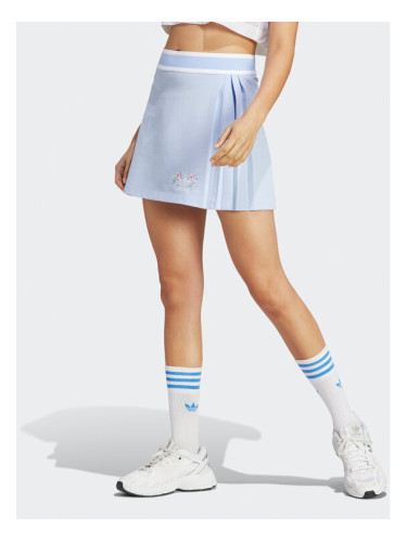 adidas Пола Skirt IP3759 Светлосиньо