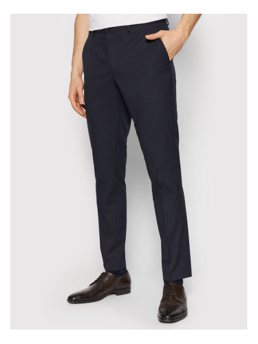 Selected Homme Панталон от костюм Logan 16051395 Тъмносин Slim Fit