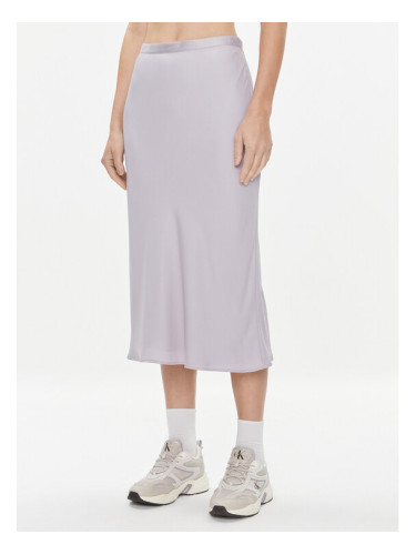 Calvin Klein Миди пола K20K203514 Виолетов Regular Fit