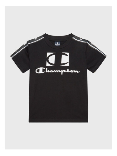 Champion Тишърт 306326 Черен Regular Fit