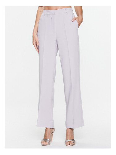 Bruuns Bazaar Текстилни панталони Brassica Eleza BBW3304 Виолетов Regular Fit