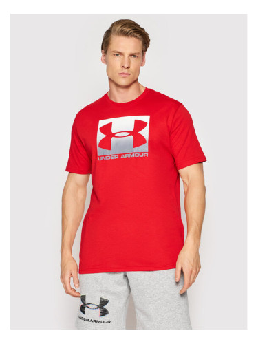 Under Armour Тишърт Ua Boxed Sportstyle 1329581 Червен Loose Fit