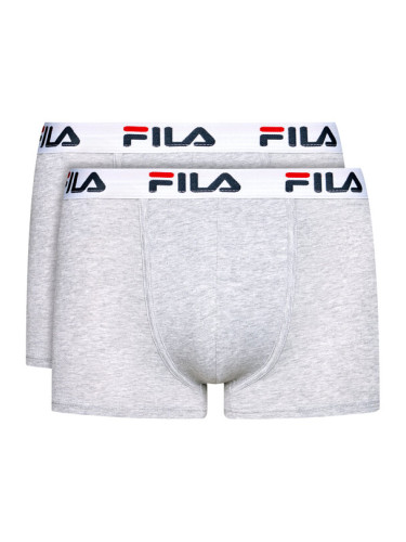 Fila Комплект 2 чифта боксерки FU5016/2 Сив