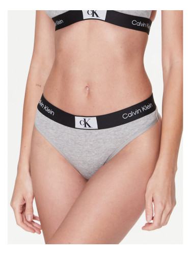 Calvin Klein Underwear Бикини тип прашка 000QF7221E Сив