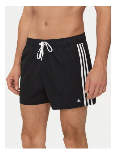 adidas Плувни шорти 3-Stripes CLX Swim Shorts HT4367 Черен Regular Fit