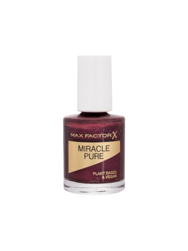 Max Factor Miracle Pure Лак за нокти за жени 12 ml Нюанс 373 Regal Garnet