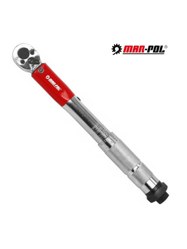 Динамометричен ключ 1/4", 5-25Nm, MAR-POL M53583