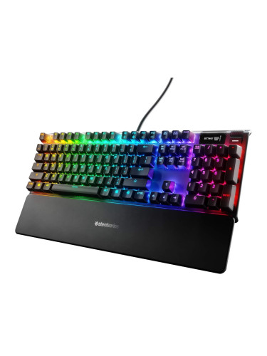  Механична клавитура Steelseries - Apex 7, черна, Brown, RGB, черна