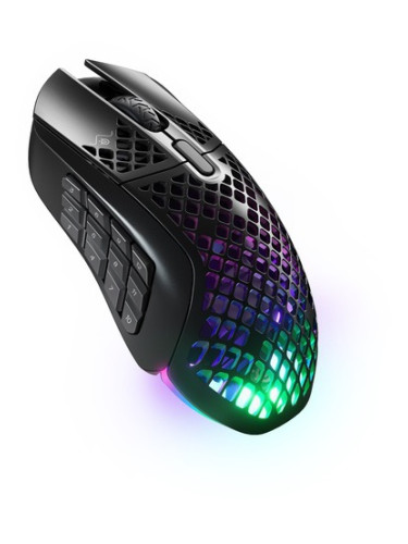  Гейминг мишка SteelSeries - Aerox 9 Wireless, оптична, безжична, черна