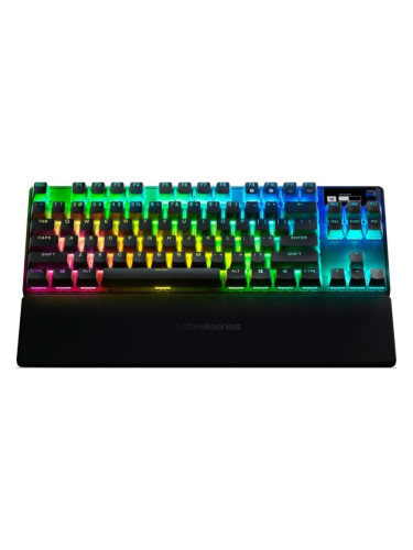  Механична клавиатура SteelSeries - Apex Pro TKL WL 2023 US, OmniPoint, черна