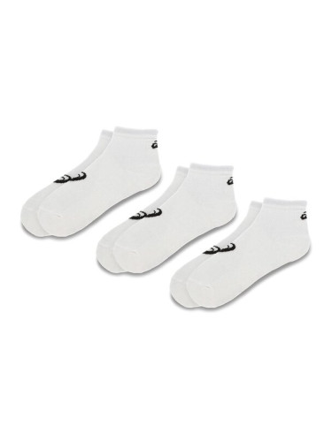 Asics Комплект 3 чифта къси чорапи унисекс 3PPK Quarter Sock 155205 Бял