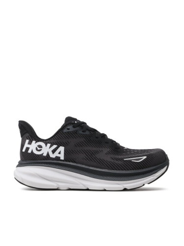 Hoka Маратонки за бягане Clifton 9 Wide 1132211 Черен