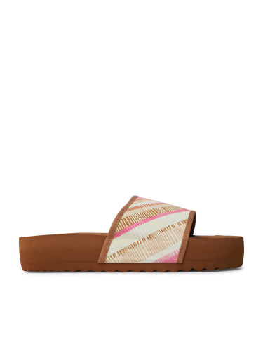 Чехли Rip Curl Pool Party Platform Yardage 155WOT Кафяв