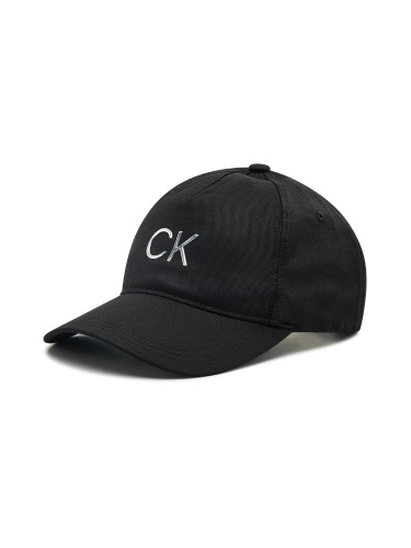 Шапка с козирка Calvin Klein Re-Lock Bb Cap K60K609168 Черен