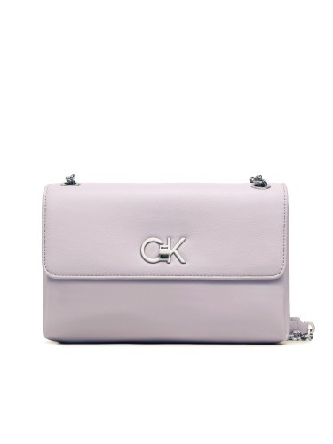 Дамска чанта Calvin Klein Re-Lock Ew Conv Crossboody K60K610749 Виолетов