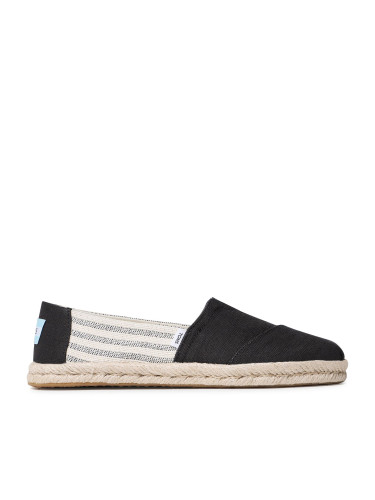 Еспадрили Toms Alpargata Rope 10019904 Черен