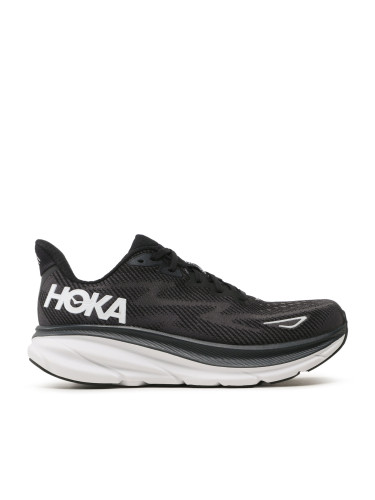 Маратонки за бягане Hoka Clifton 9 WIDE 1132210 Черен