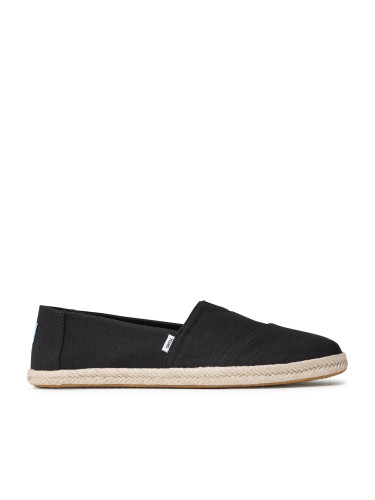 Еспадрили Toms Alpargata Rope 10019670 Черен