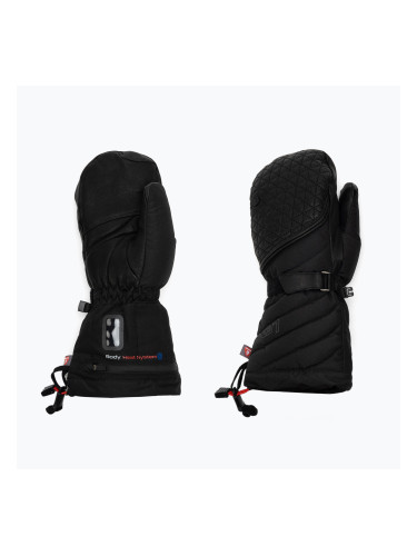 Дамски ски ръкавици с подгряване LENZ Heat Glove 6.0 Finger Cap Mittens black 1206