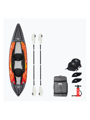 Aqua Marina Touring Kayak Orange Memba-390 надуваем каяк за 2 човека 12'10