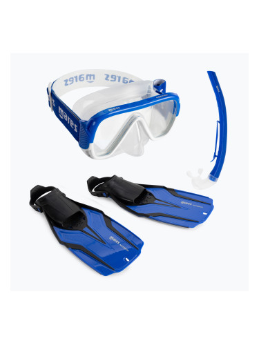 Mares Nateeva Keewee комплект за гмуркане маска + шнорхел + плавници син 410757