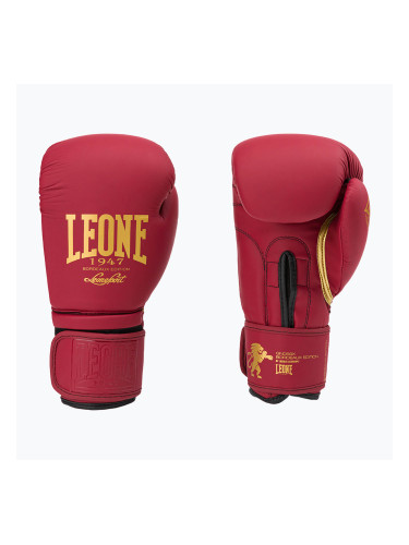 Боксови ръкавици Leone Bordeaux maroon GN059X