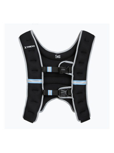 XTREXO WV-05 5kg жилетка за тренировка с тежести черна