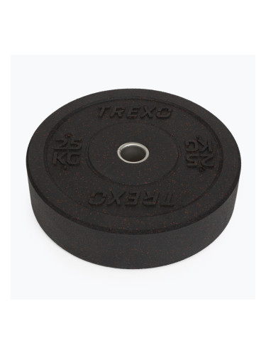 Олимпийска тежест за броня XTREXO TRX-BMP025 25 кг черна