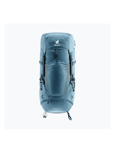 Deuter Aircontact Lite 40 + 10 л атлантическа/червена раница за трекинг