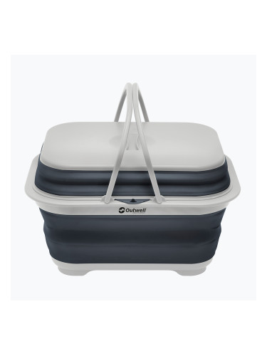 Сгъваема купа Outwell Collaps с дръжка и капак тъмносиньо-сиво 650974