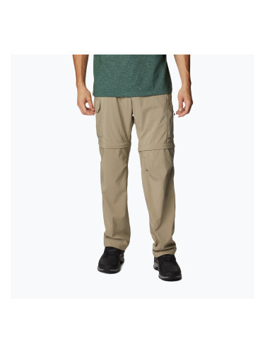 Мъжки панталони за трекинг Columbia Silver Ridge Utility Convertible tusk