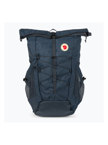 Fjällräven Abisko Hike Сгъваема раница 25 л раница за трекинг тъмно синьо F27222