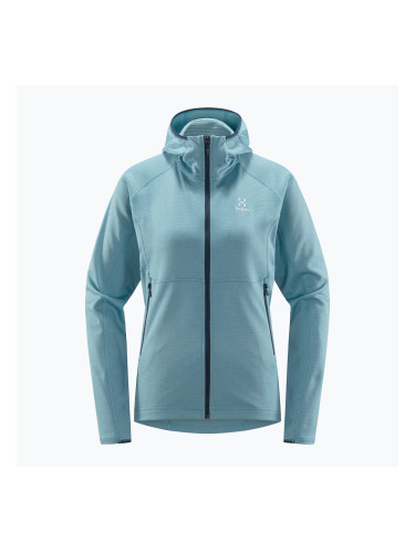 Дамска блуза за преходи Haglöfs Skuta Hood син 605072