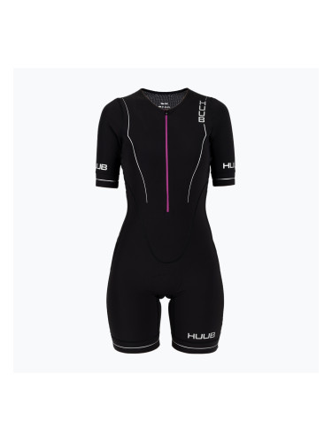 Дамски костюм за триатлон HUUB Aura Long Course Tri Suit black/purple