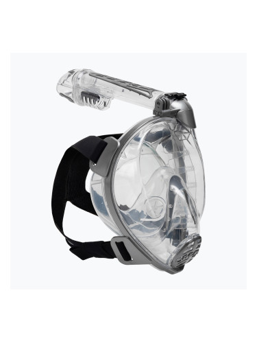 Cressi Duke Action сива пълнолицева маска за гмуркане с шнорхел XDT000255