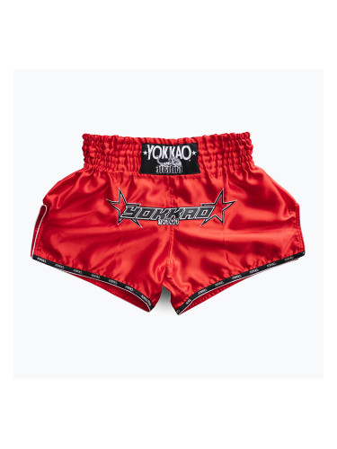 YOKKAO Institution ММА шорти червени TYBS-I-2
