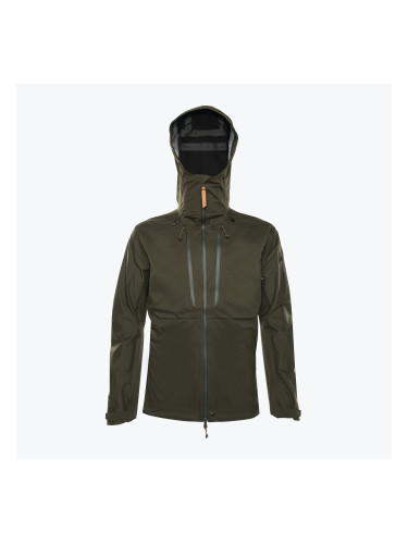 Мъжко дъждобранно яке Fjällräven Keb Eco-Shell deep forest